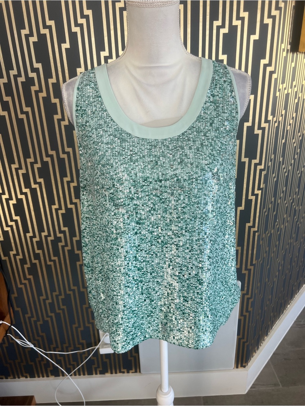 Diane Von Furstenberg Sequin Tank